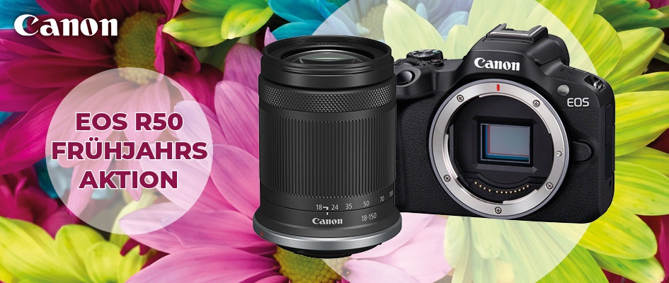 Canon | EOS R50 Frühlingsaktion